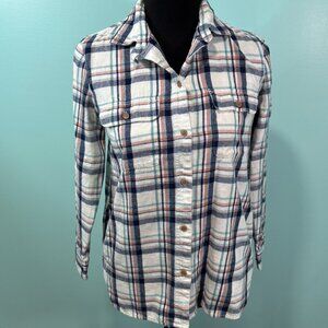 Madewell Plaid Button Down Shirt XS          Lot N